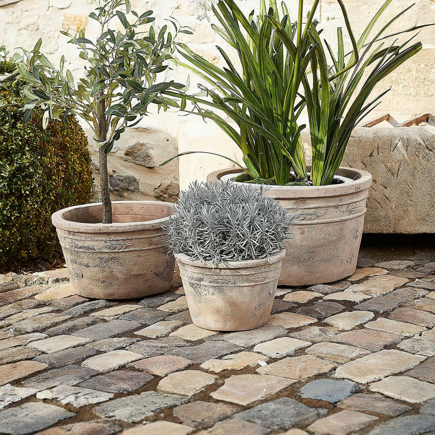 Lot de 3 cache-pots Unicanto