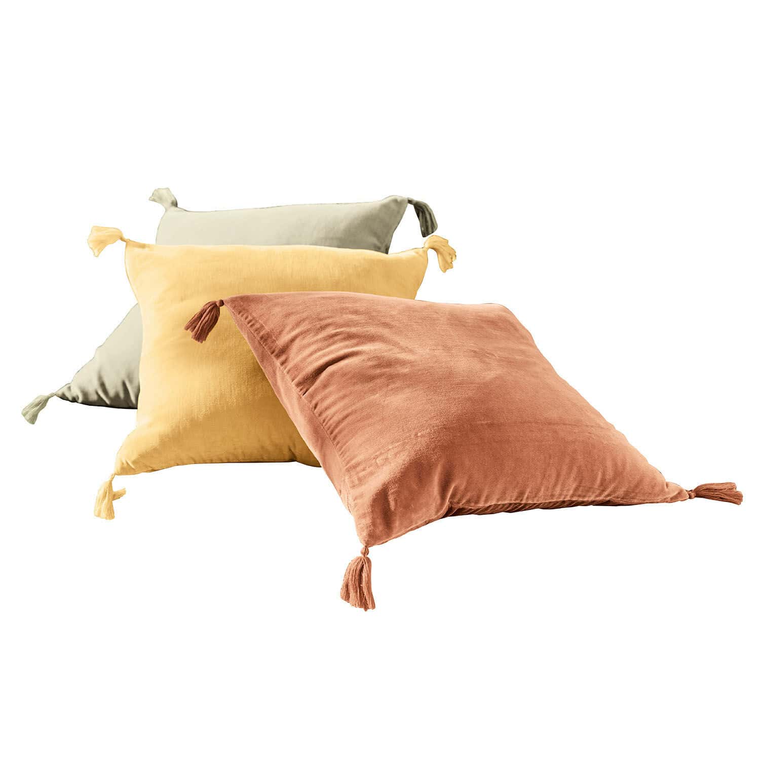 Lot de 3 housses de coussins Bedir