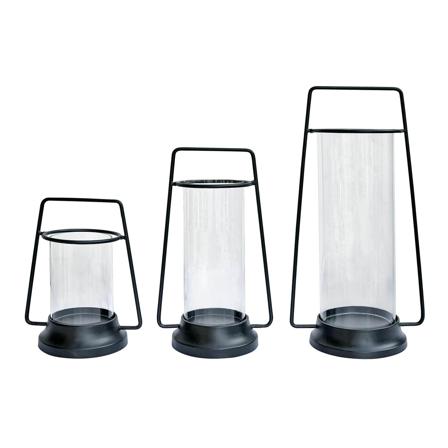 Lot de 3 lanternes Mirandel