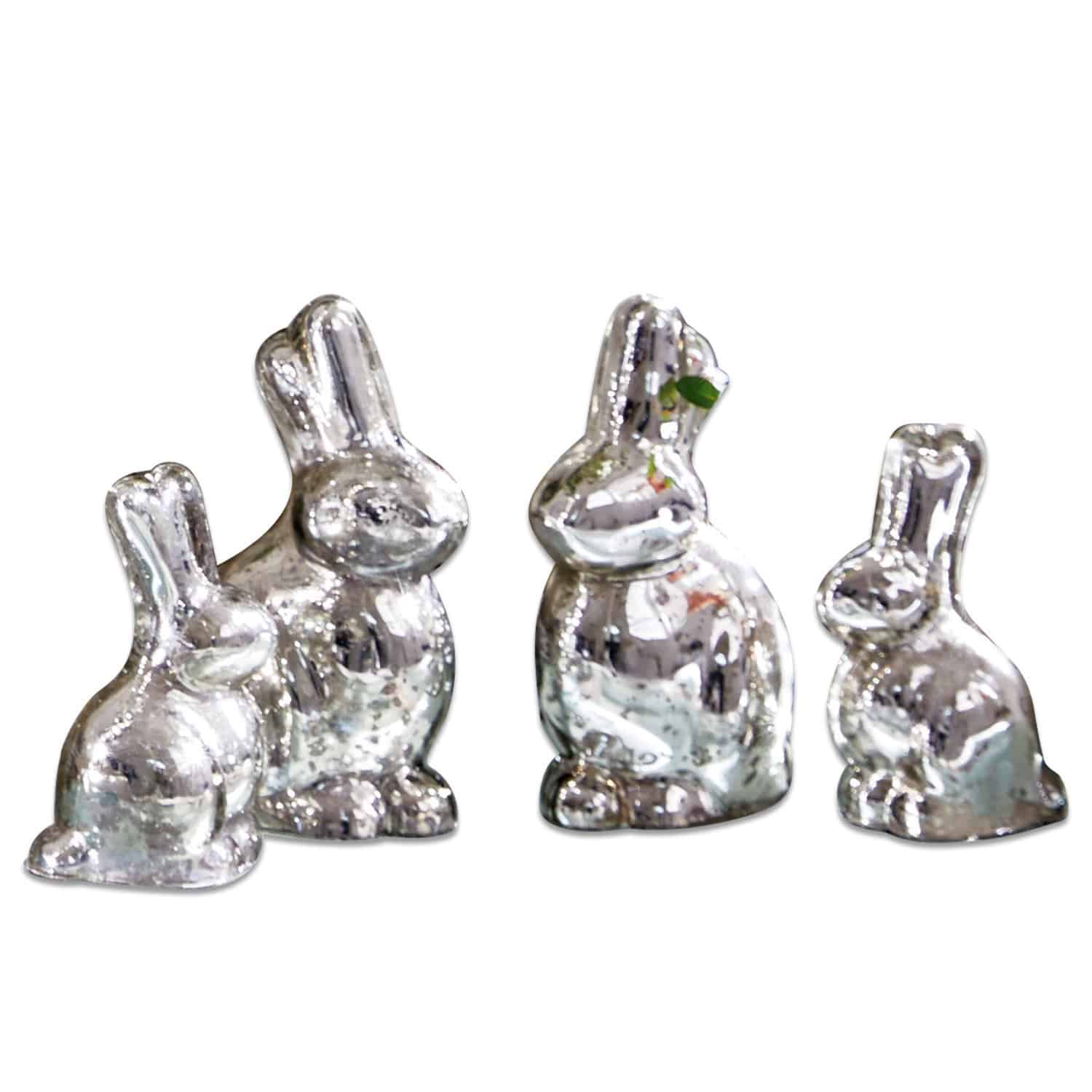 Lot de 4 lapins Tura