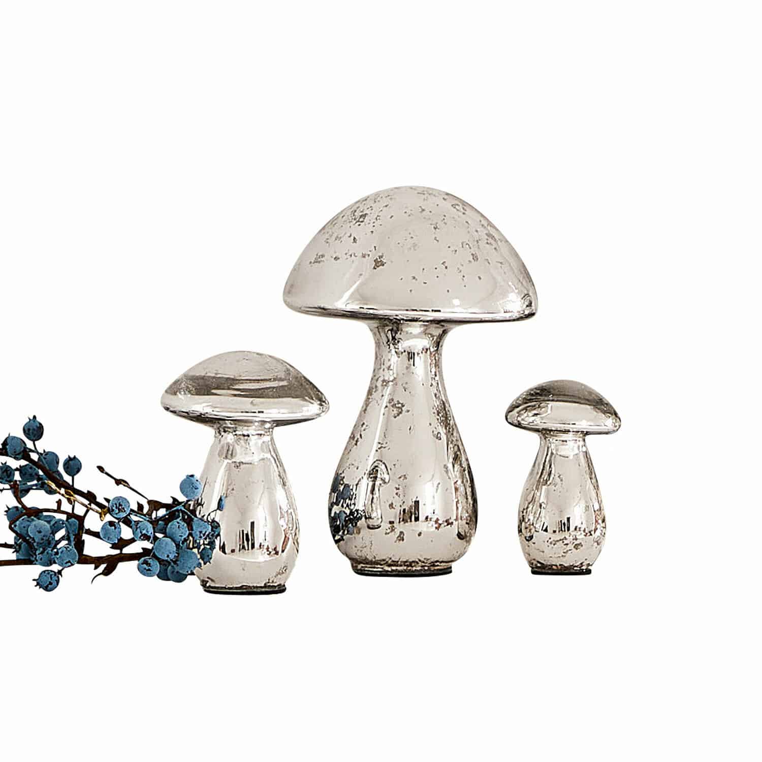 Lot de 3 décorations champignon Périgord