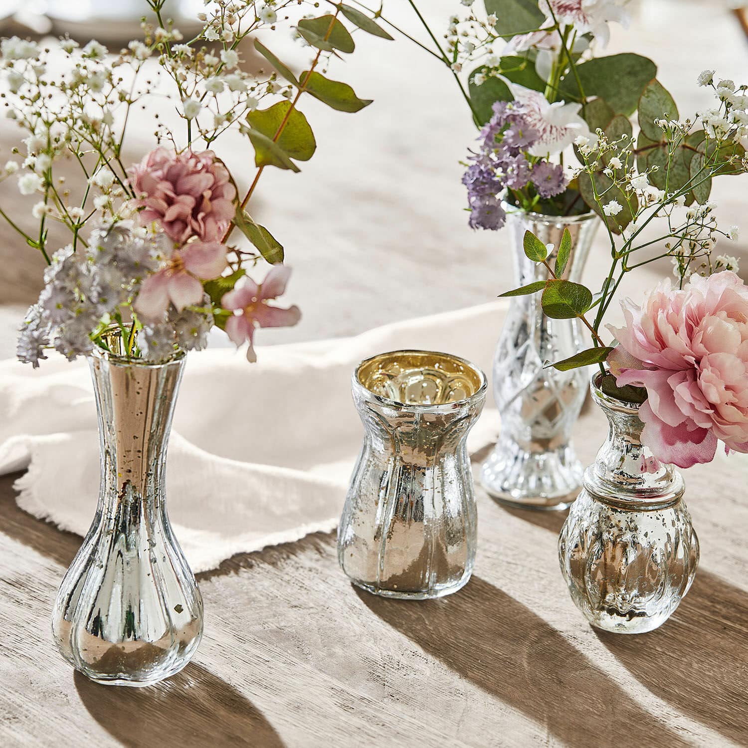 Lot de 4 vases décoratifs Maelie