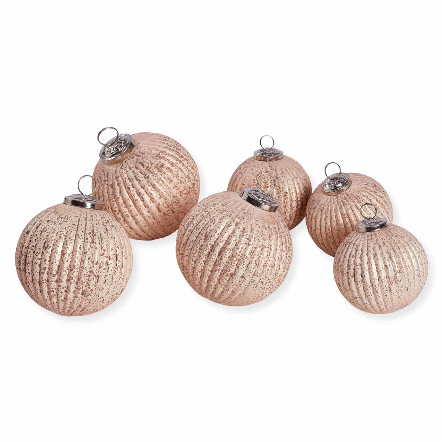 Lot de 6 boules de Noël Mane