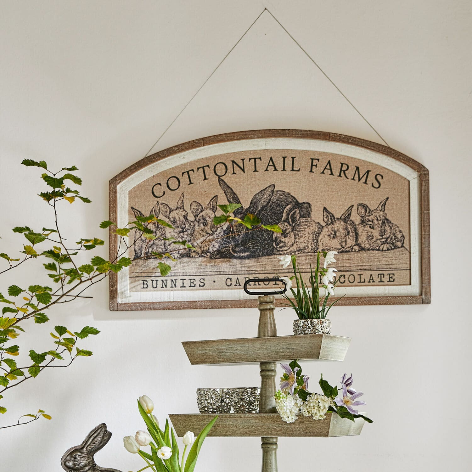 Panneau décoratif Cottontail Farms