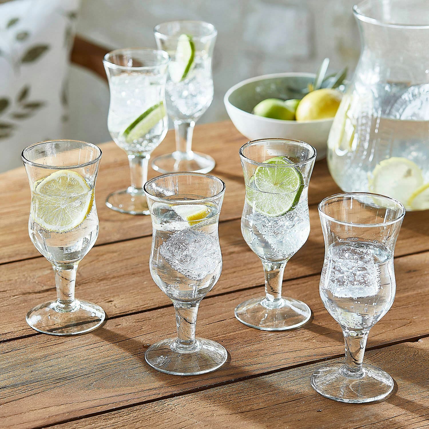 Lot de 6 verres Gaëtane