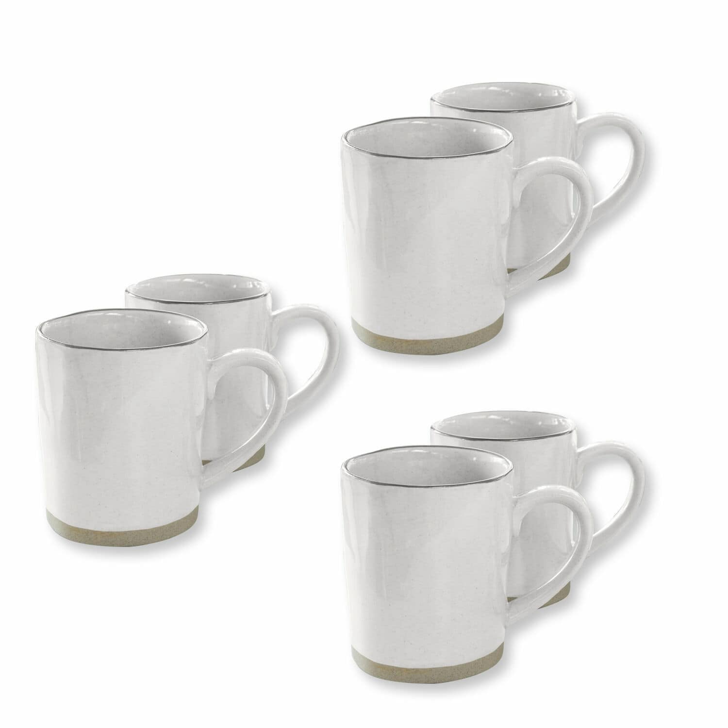 Lot de 6 tasses Biarré