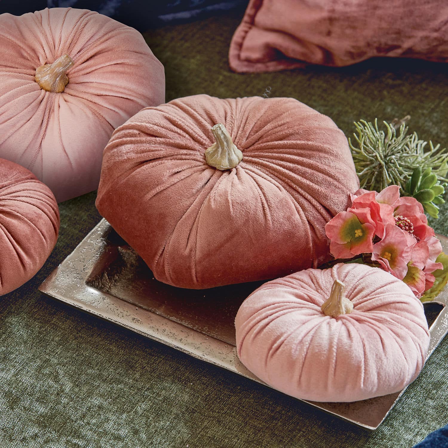 Lot de 4 citrouilles Morne