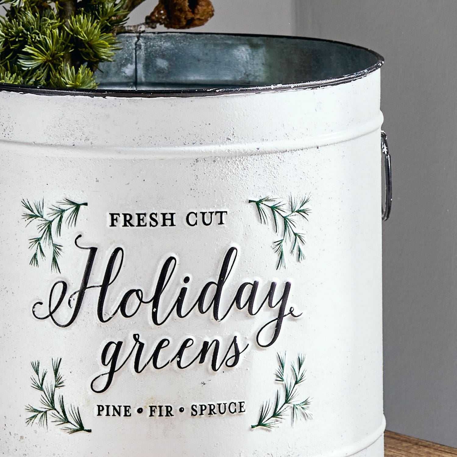 Lot de 2 cache-pots Holiday Greens