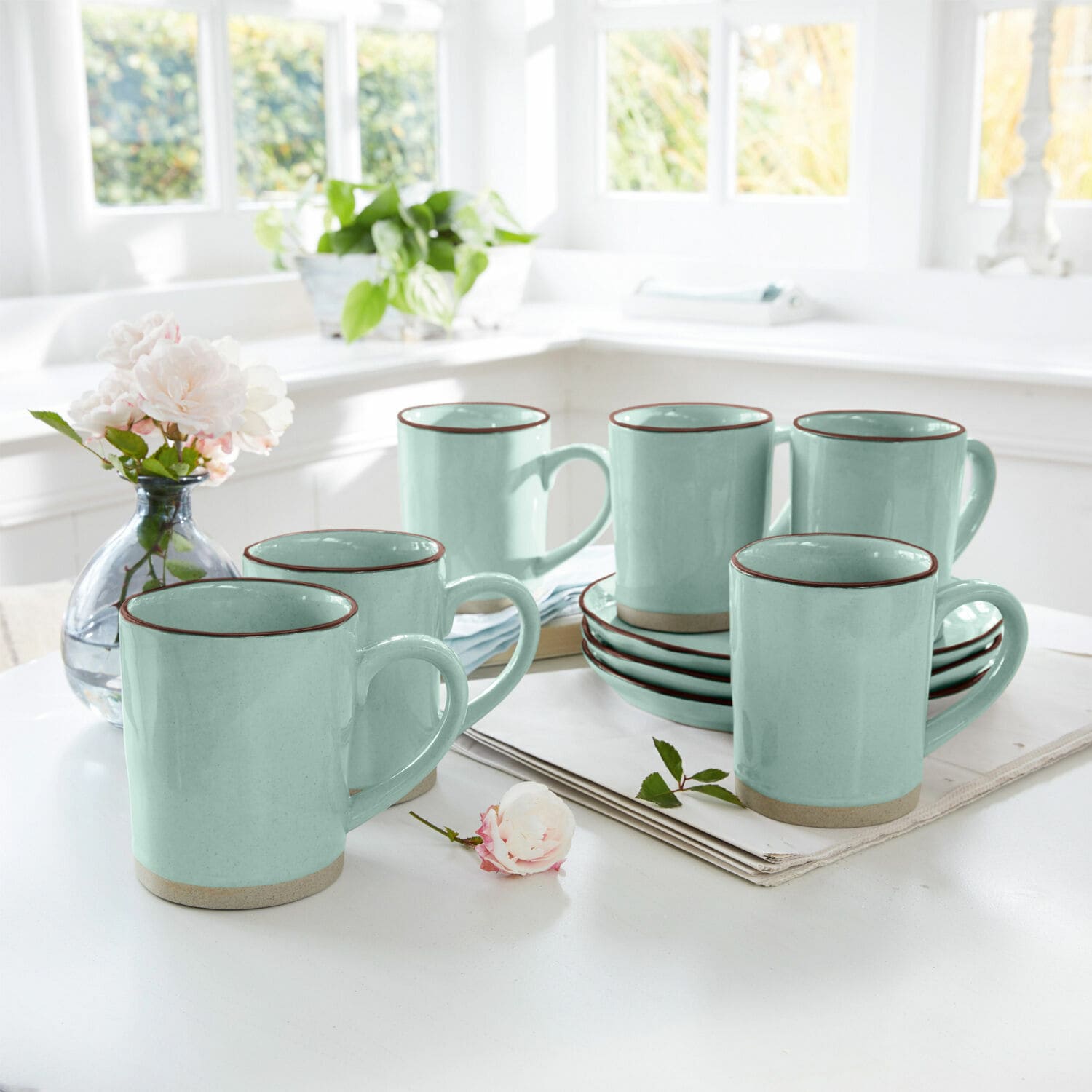 Lot de 6 tasses Biarré