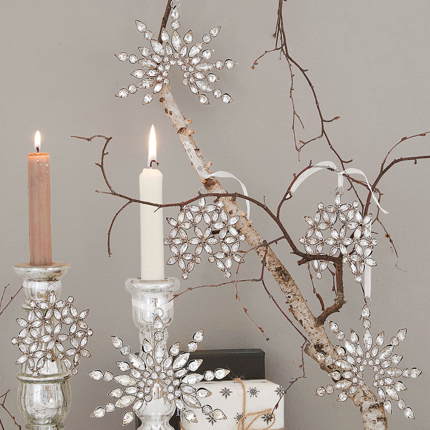 Lot de 6 décorations de Noël Valvi