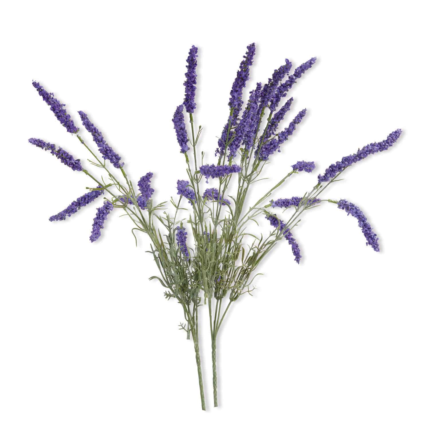 Lot de 6 fleurs décoratives Lavender