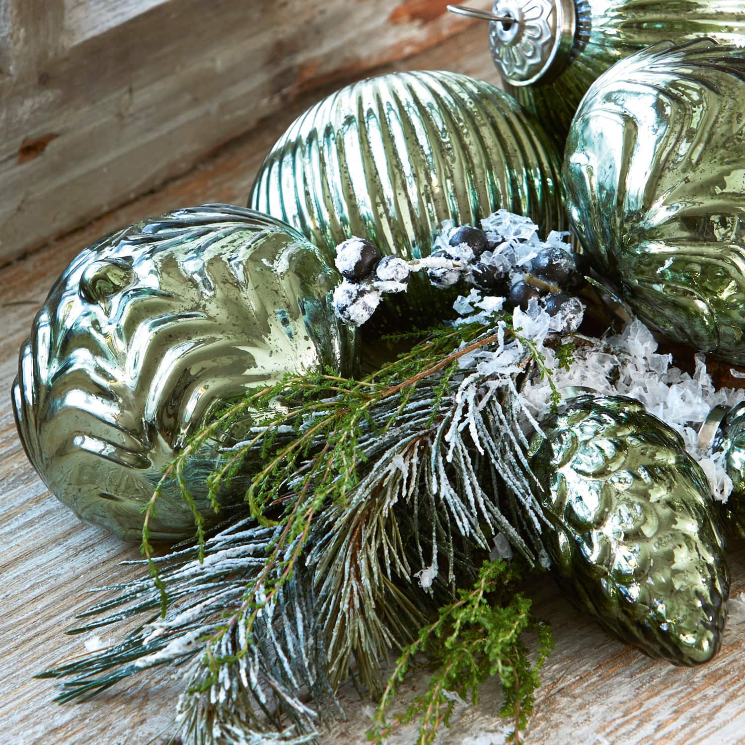 Lot de 6 décorations de Noël Silverhill