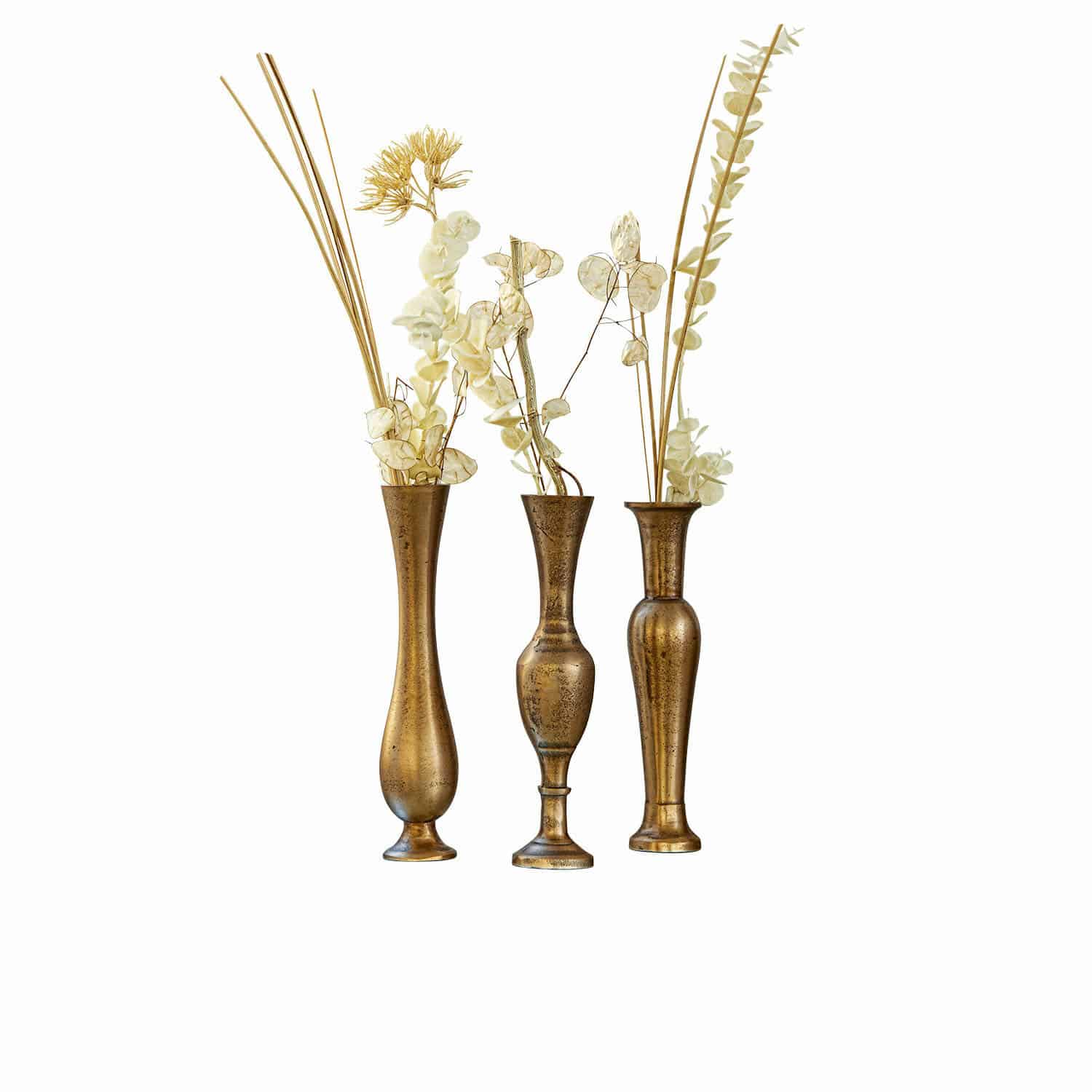 Lot de 3 soliflores Cassius