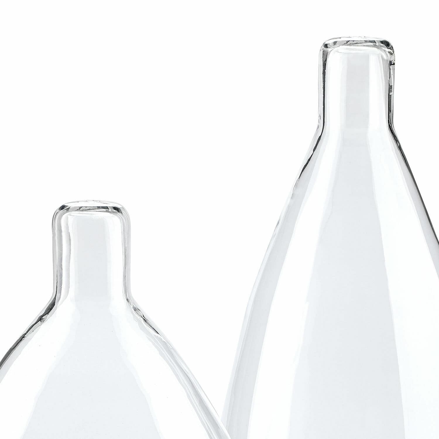 Lot de 2 cloches en verre Venelles