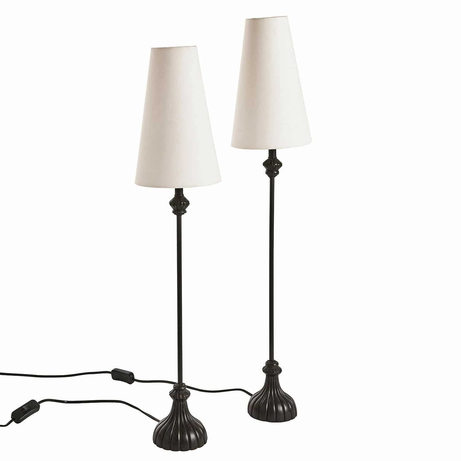 Lot de 2 lampes à poser Ambrosse