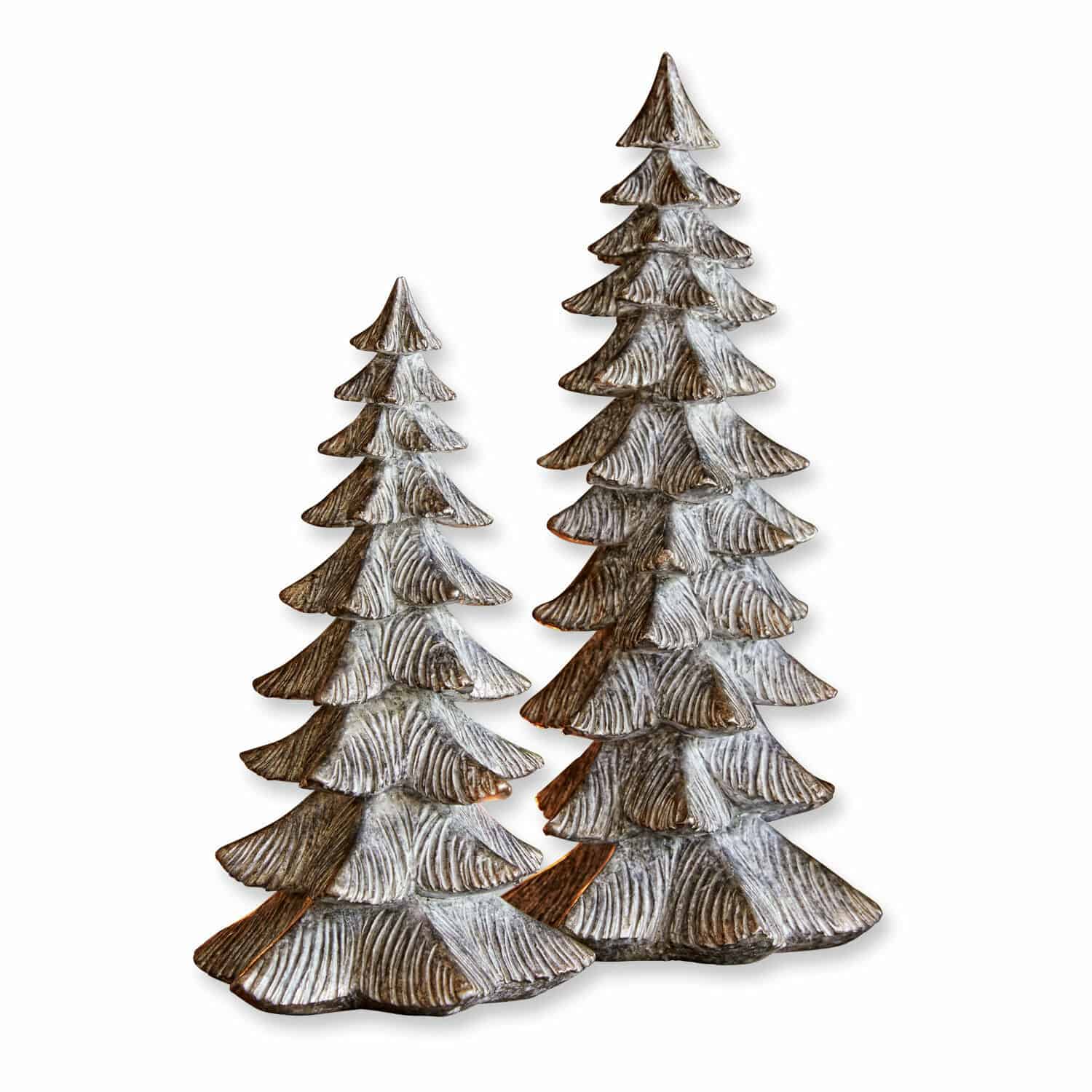 Lot de 2 sapins décoratifs Calavi