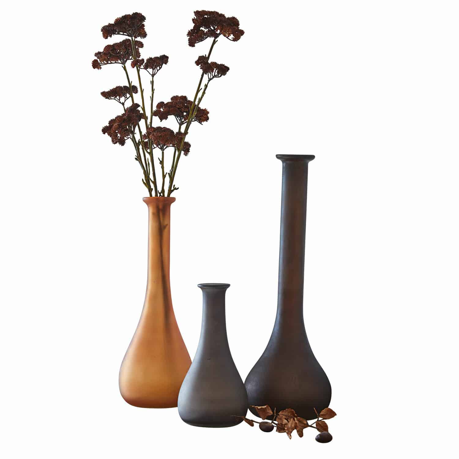 Lot de 3 vases Brethon