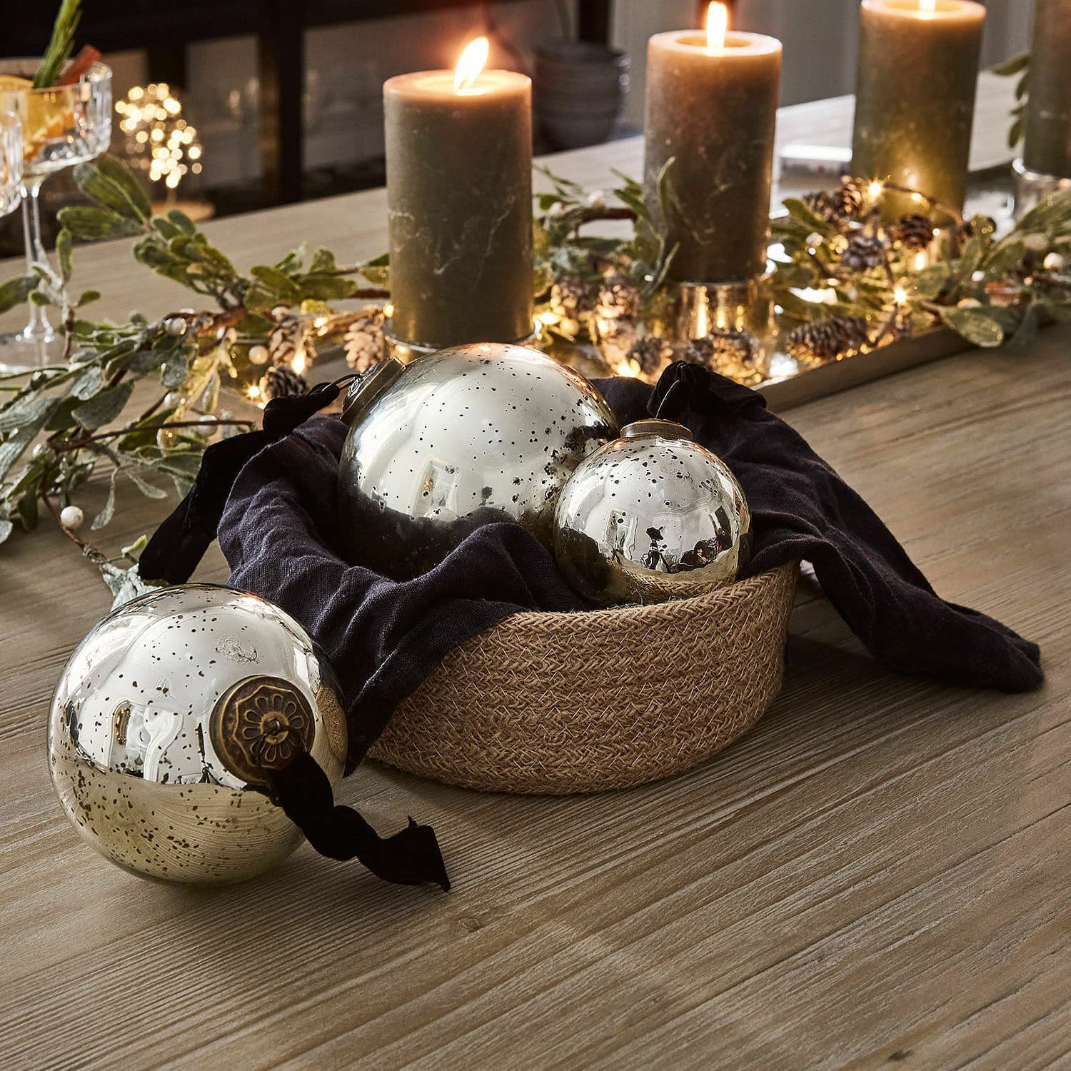 Lot de 3 boules de Noël Vars