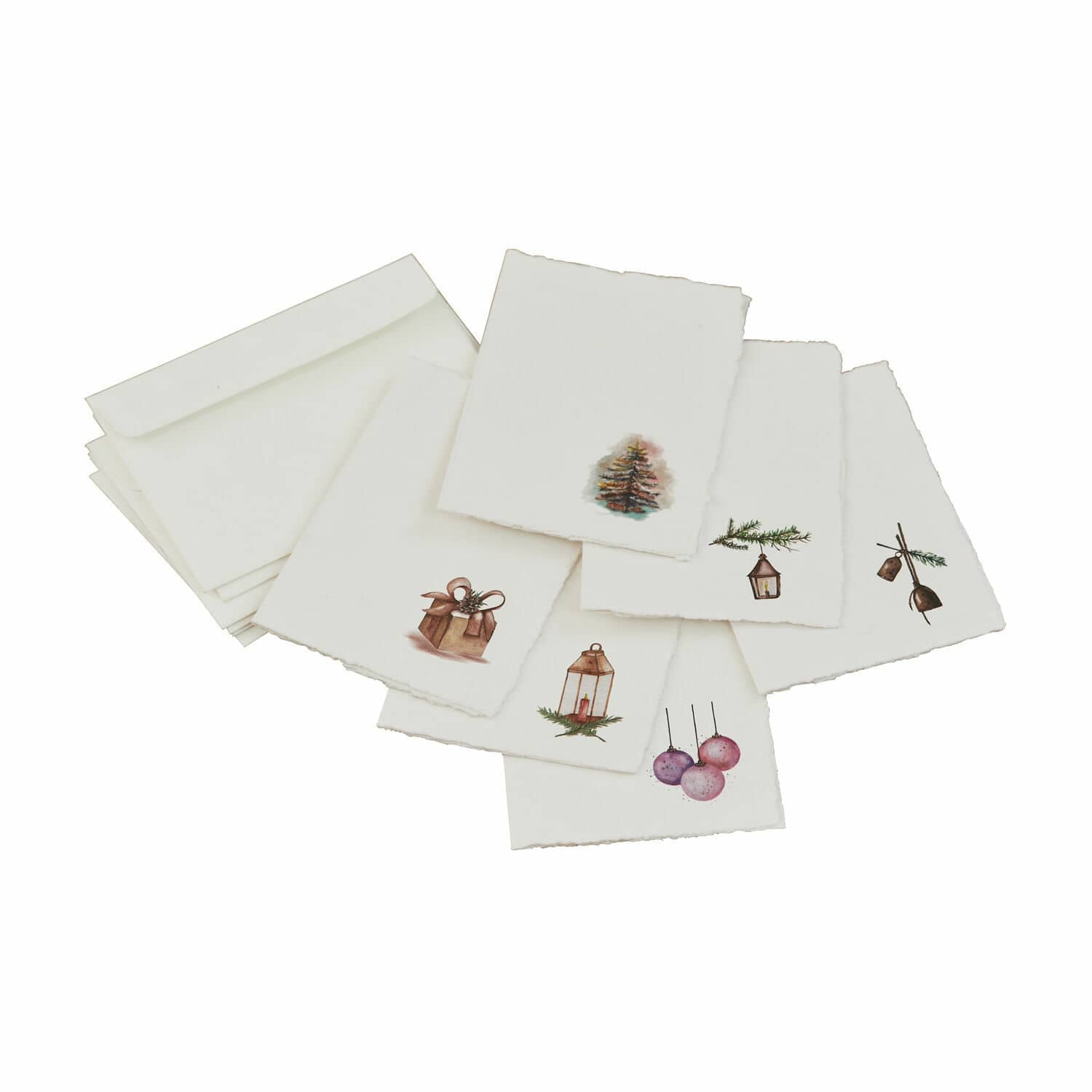 Lot de 6 cartes de vœux Aeloria