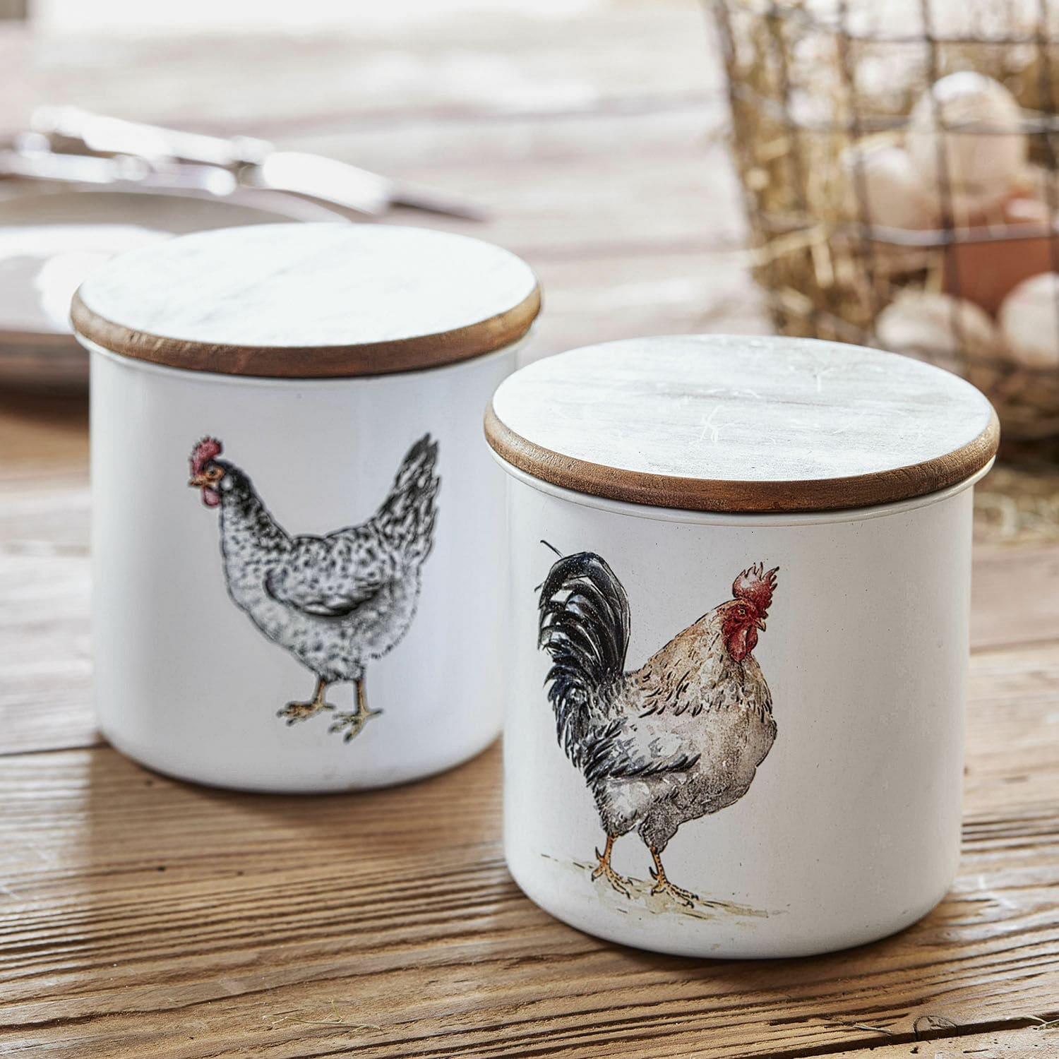 Lot de 2 pots Nobles