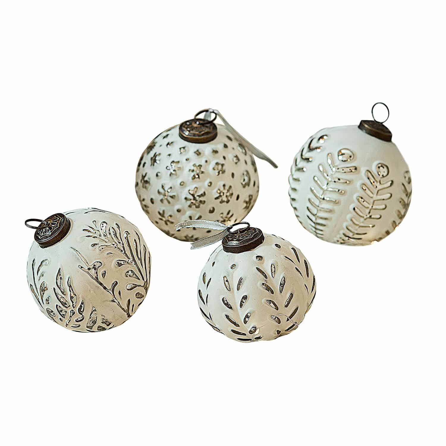 Lot de 4 boules de Noël Consac