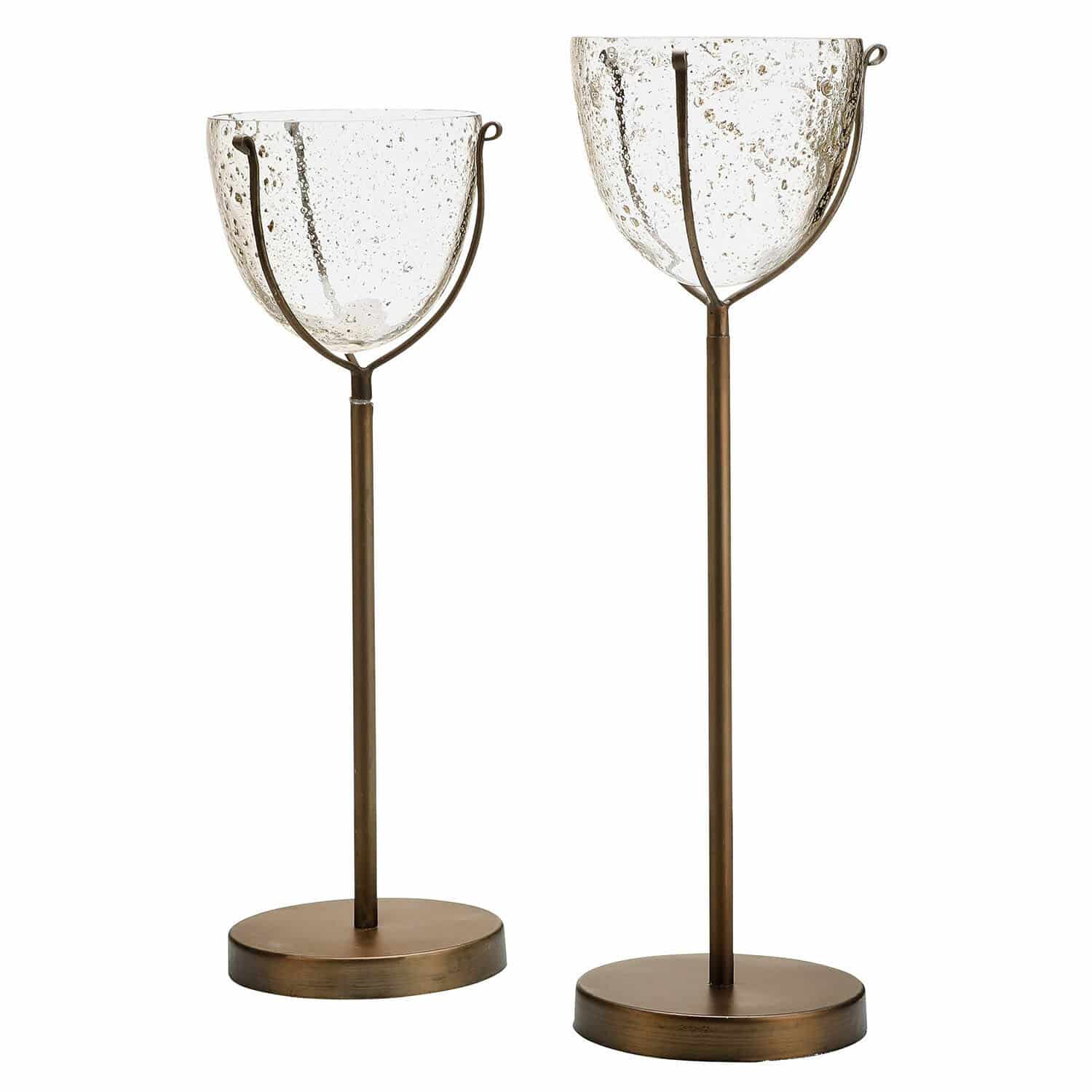 Lot de 2 bougeoirs Piacello