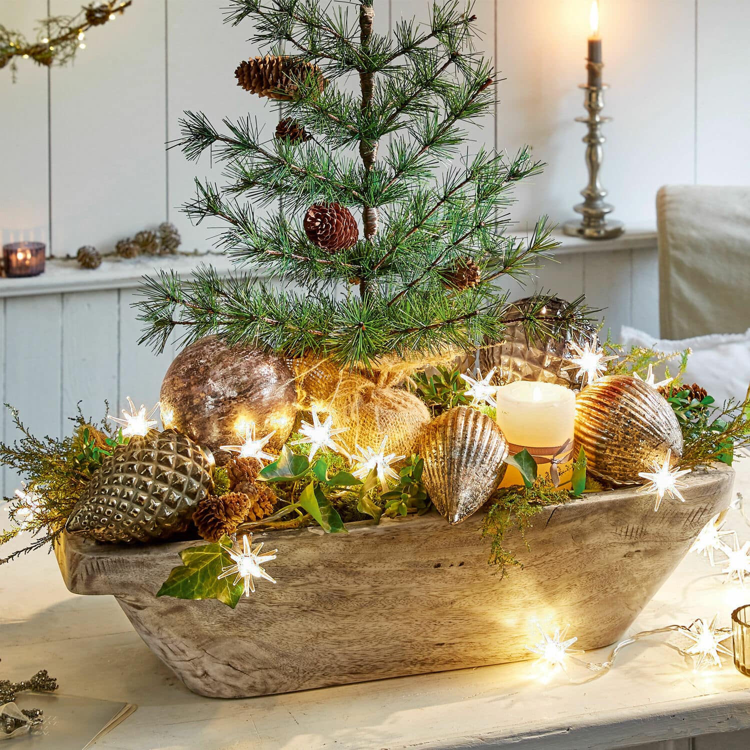 Lot de 6 décorations de Noël Layounne