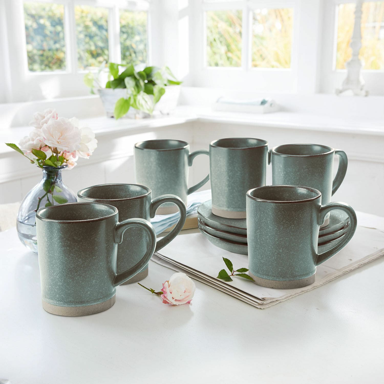 Lot de 6 tasses Biarré