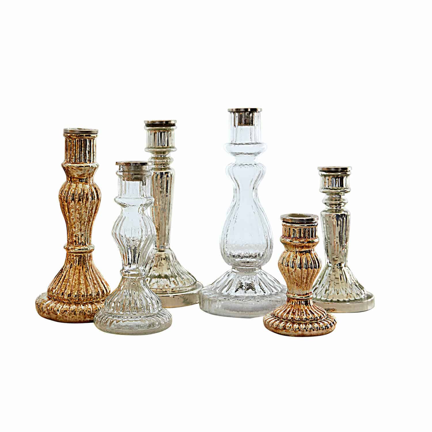 Lot de 6 bougeoirs Quirène