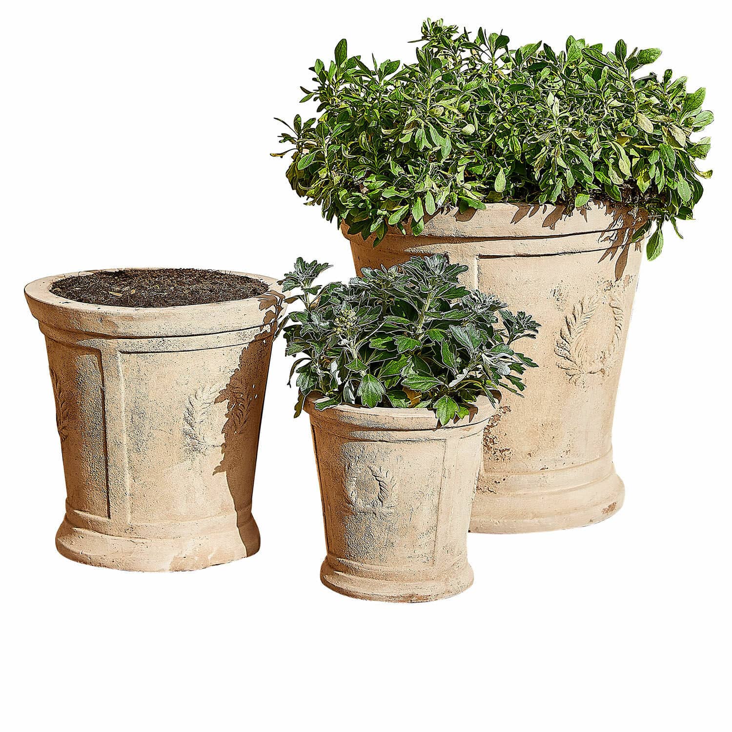 Lot de 3 cache-pots Nesrin