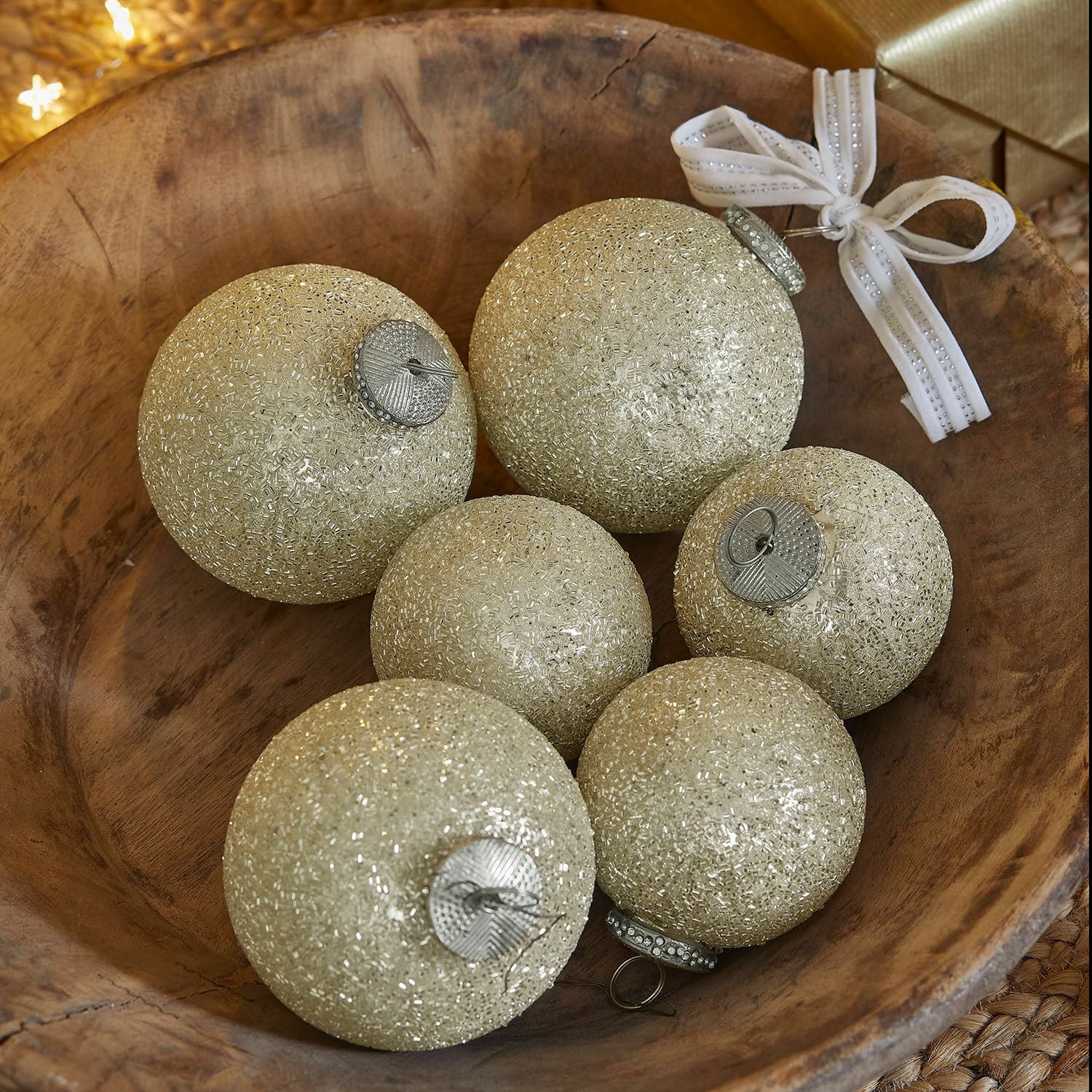 Lot de 6 boules de Noël Shariz