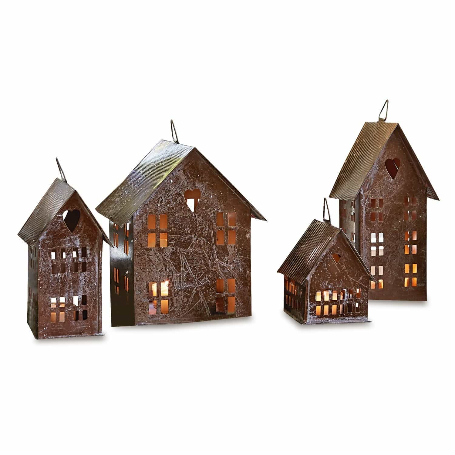 Lot de 4 lanternes Treyford