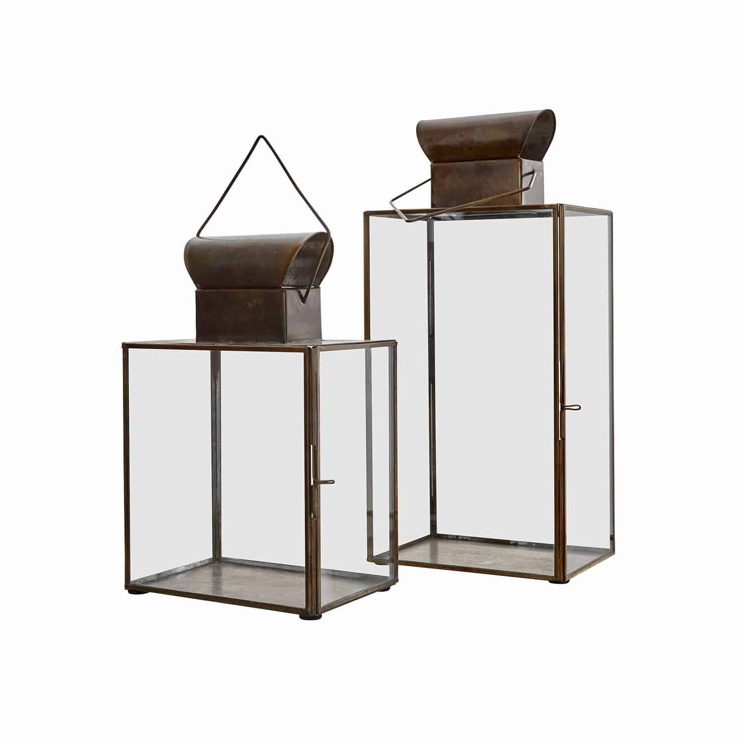 Lot de 2 lanternes Pluton