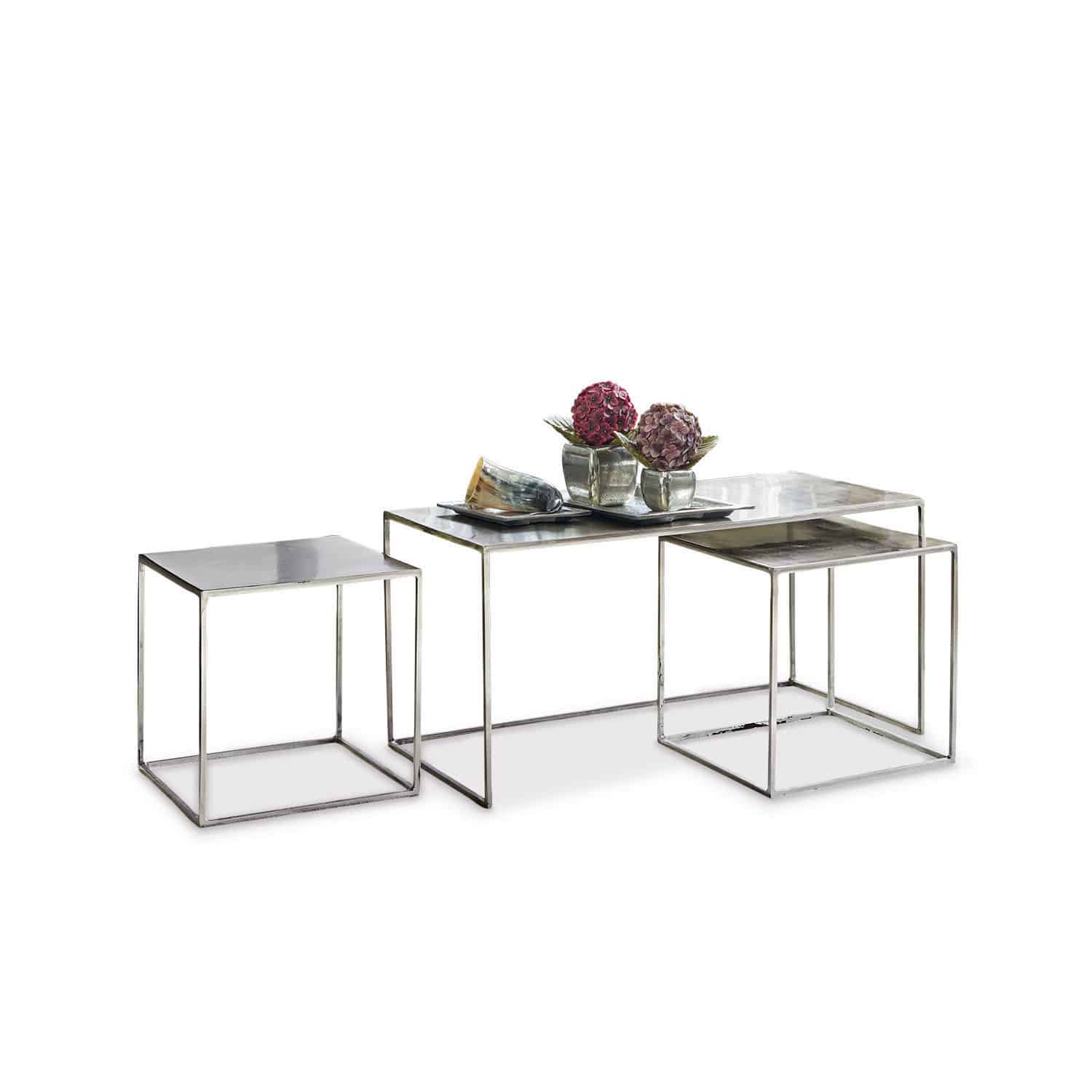 Lot de 3 tables basses Gela