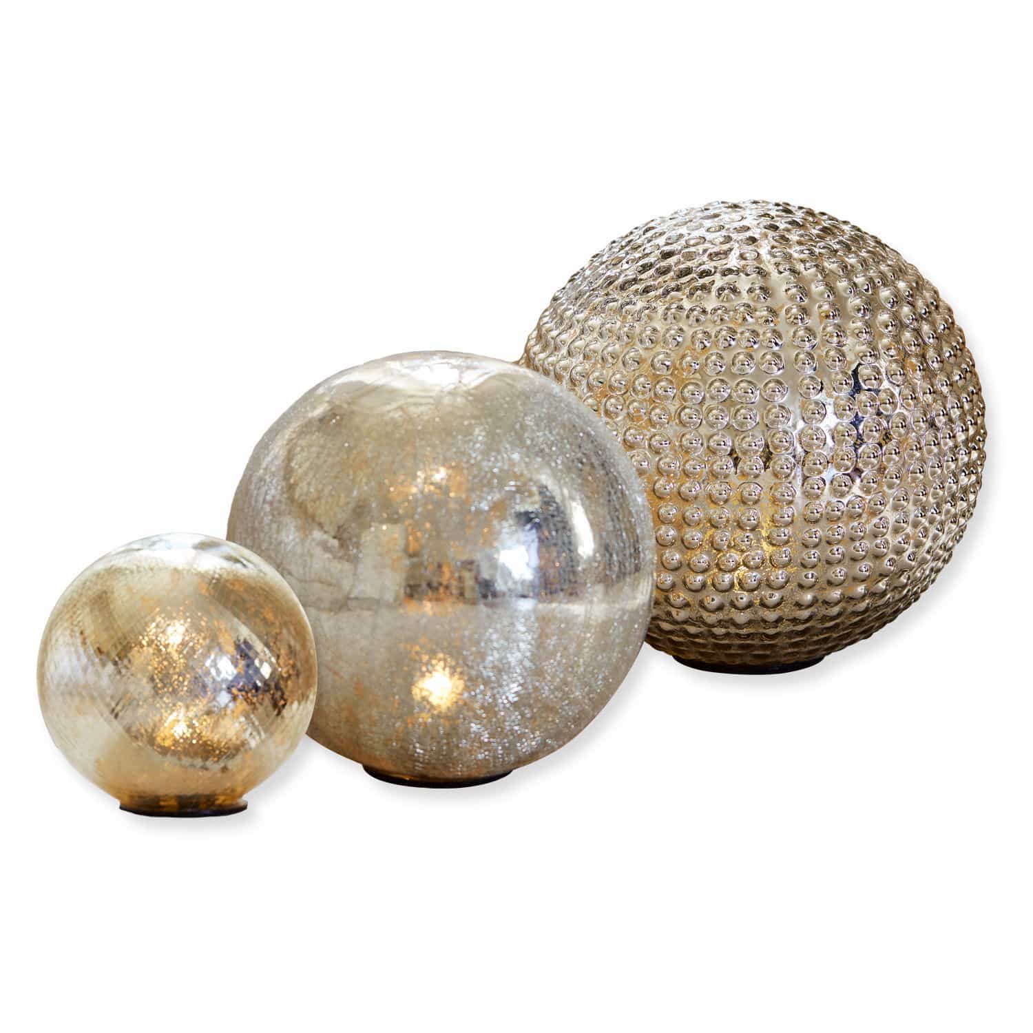 Lot de 3 boules lumineuses Winn