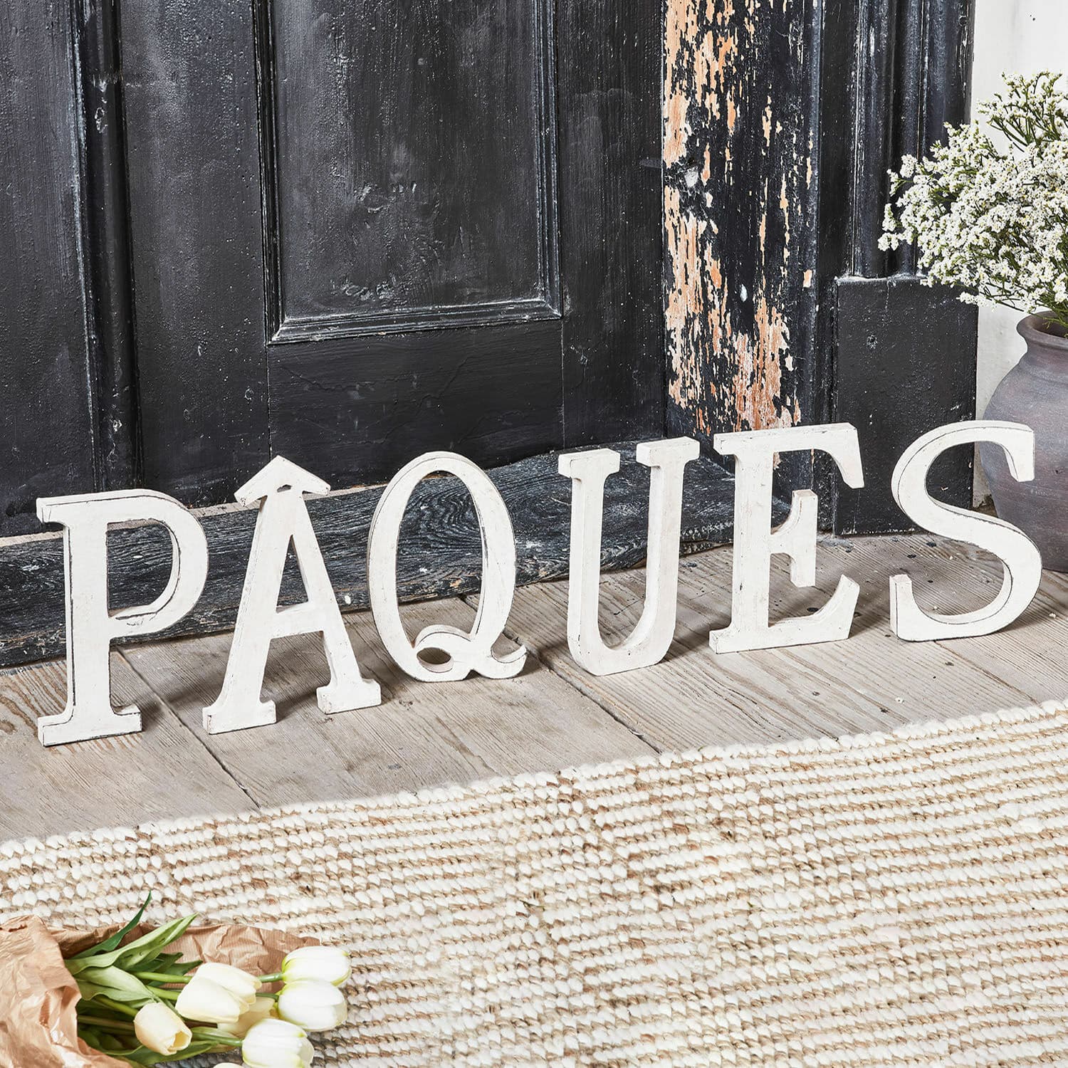 Lettres décoratives PAQUES 