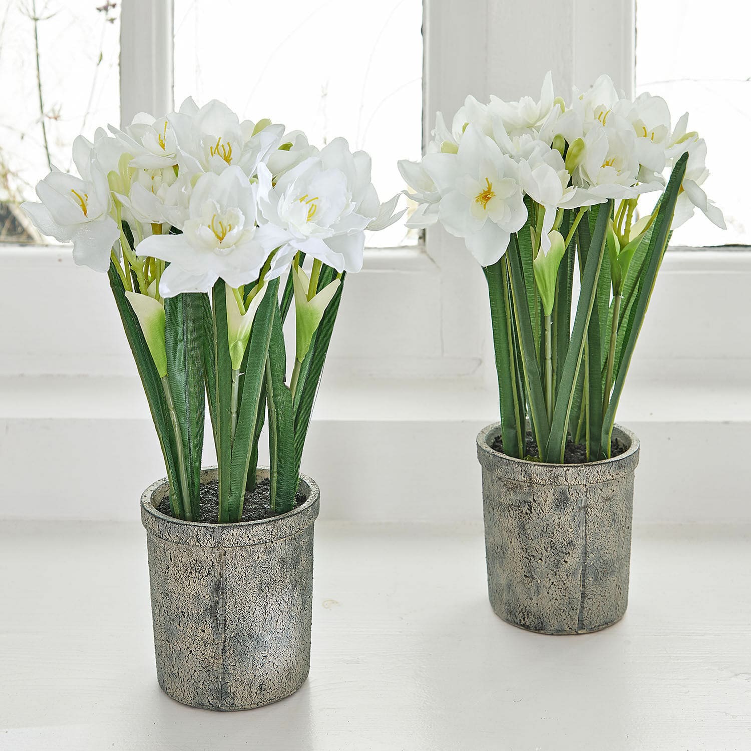 Lot de 2 fleurs décoratives  Soralen