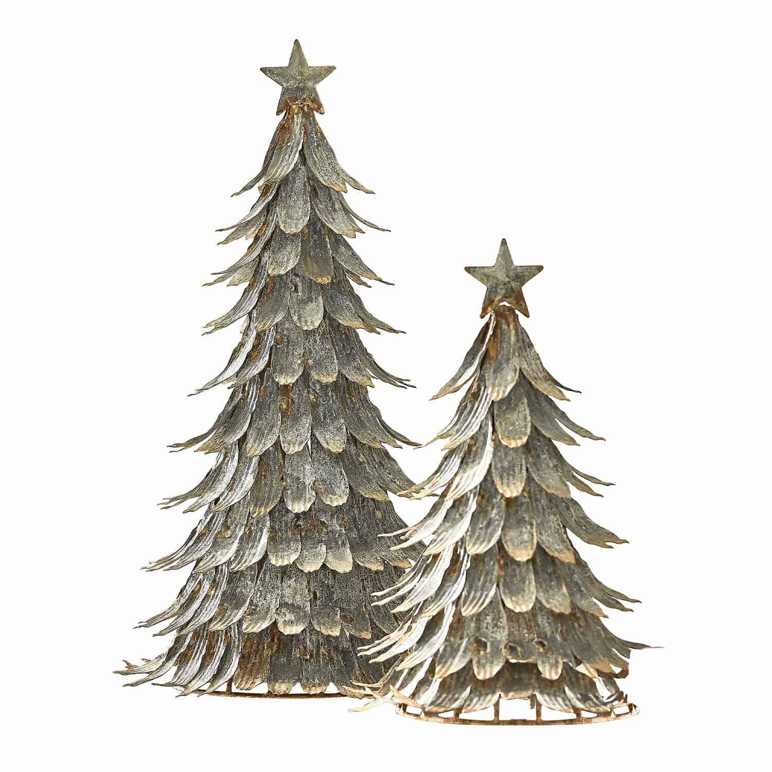 Lot de 2 arbres décoratifs Kamilah