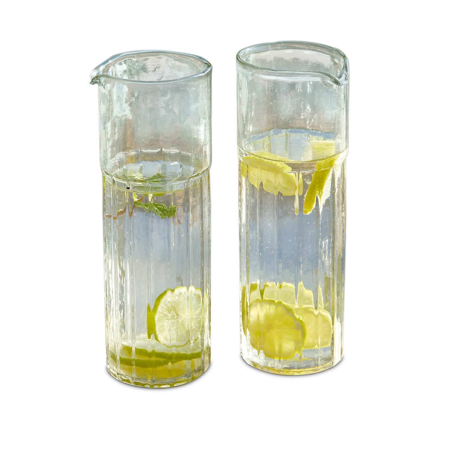 Lot de 2 carafes Roseville