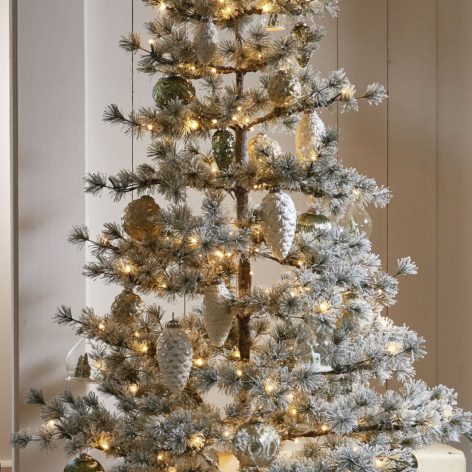 Lot de 6 décorations de Noël Éva