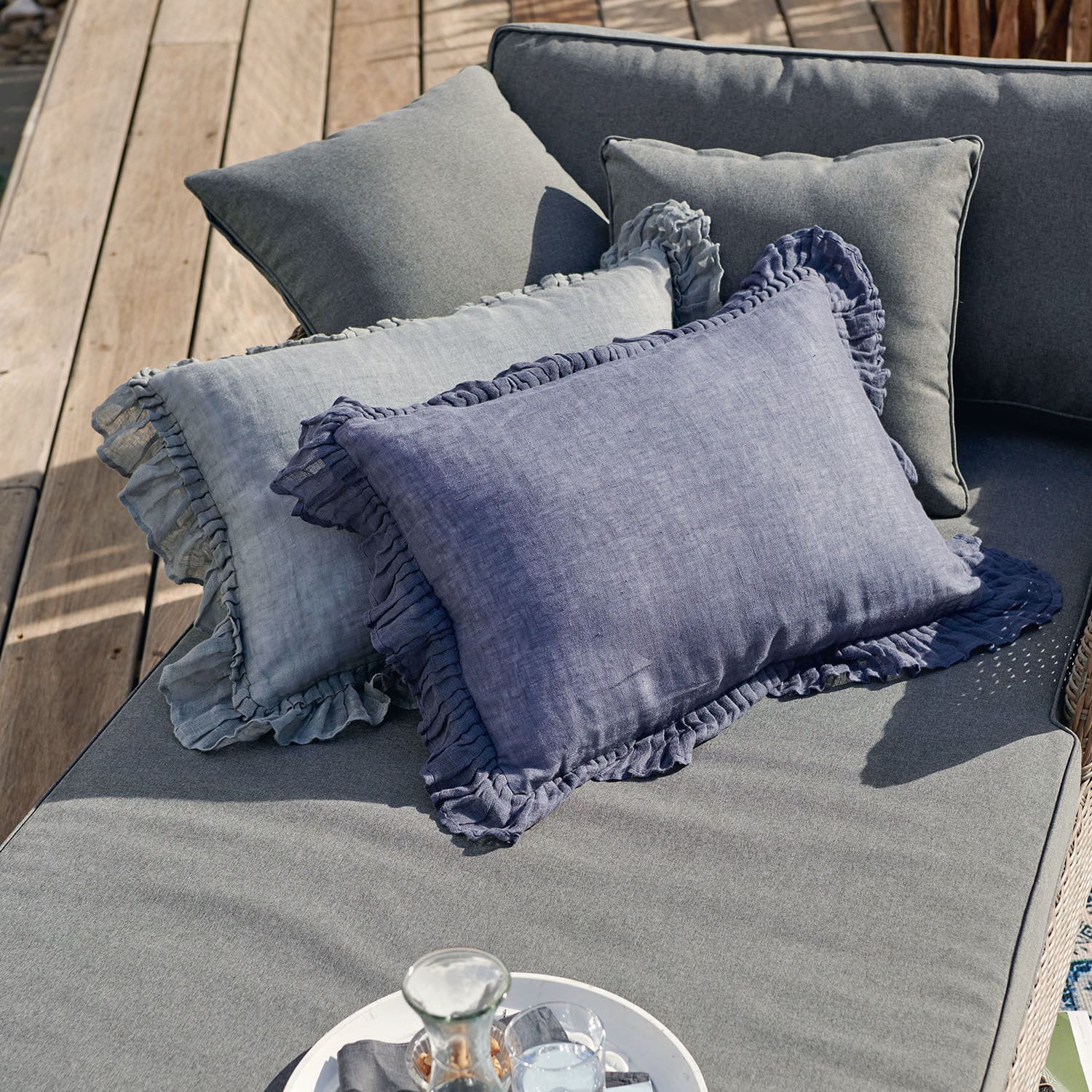 Lot de 2 coussins Maelys