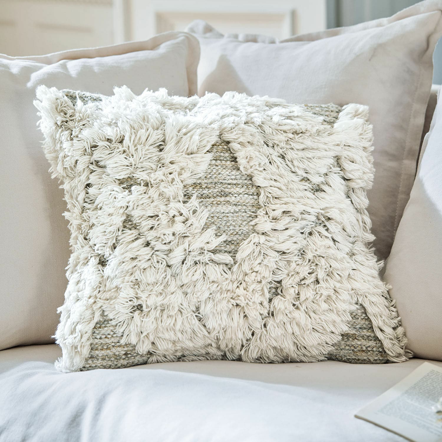 Housse de coussin d'intérieur et d'extérieur Meagan