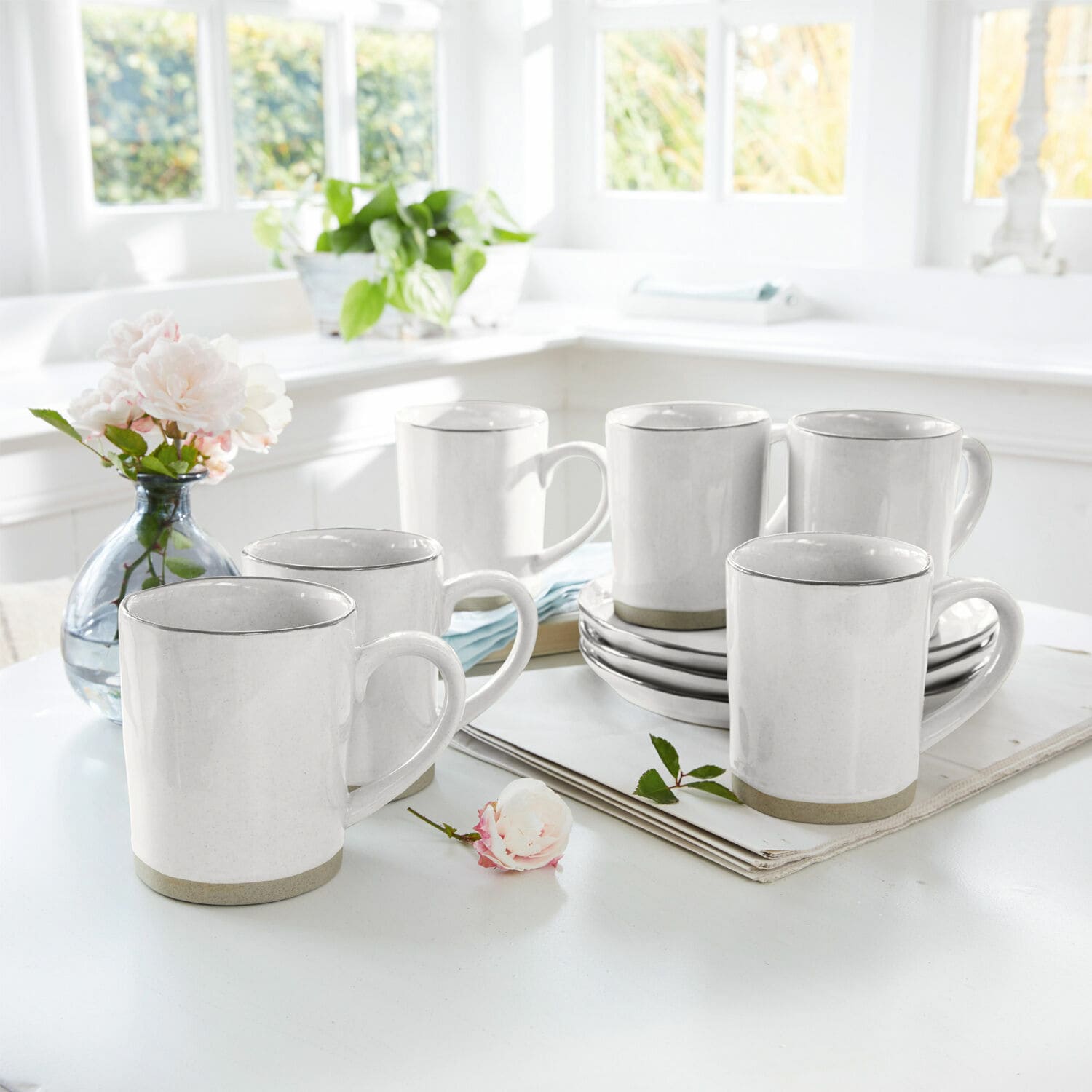 Lot de 6 tasses Biarré