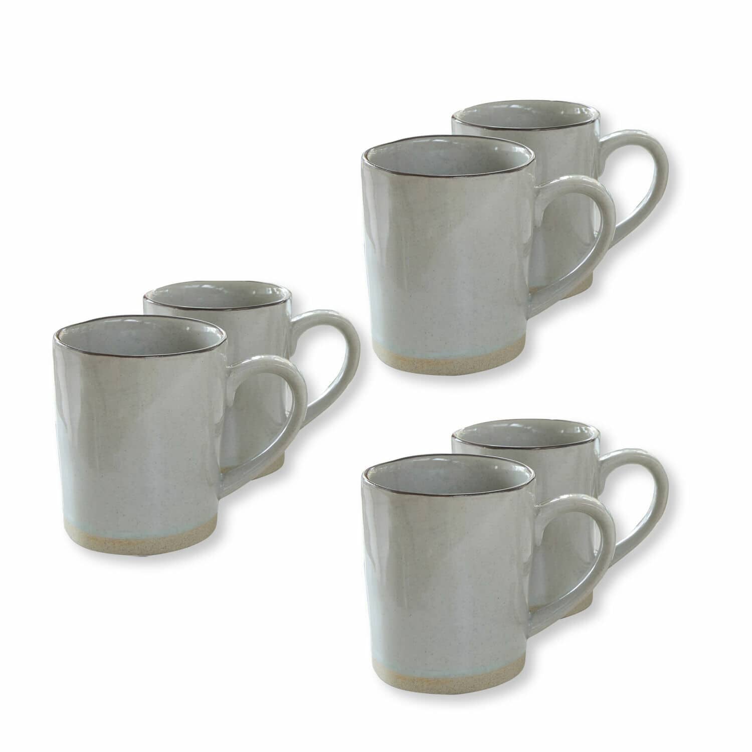 Lot de 6 tasses Biarré