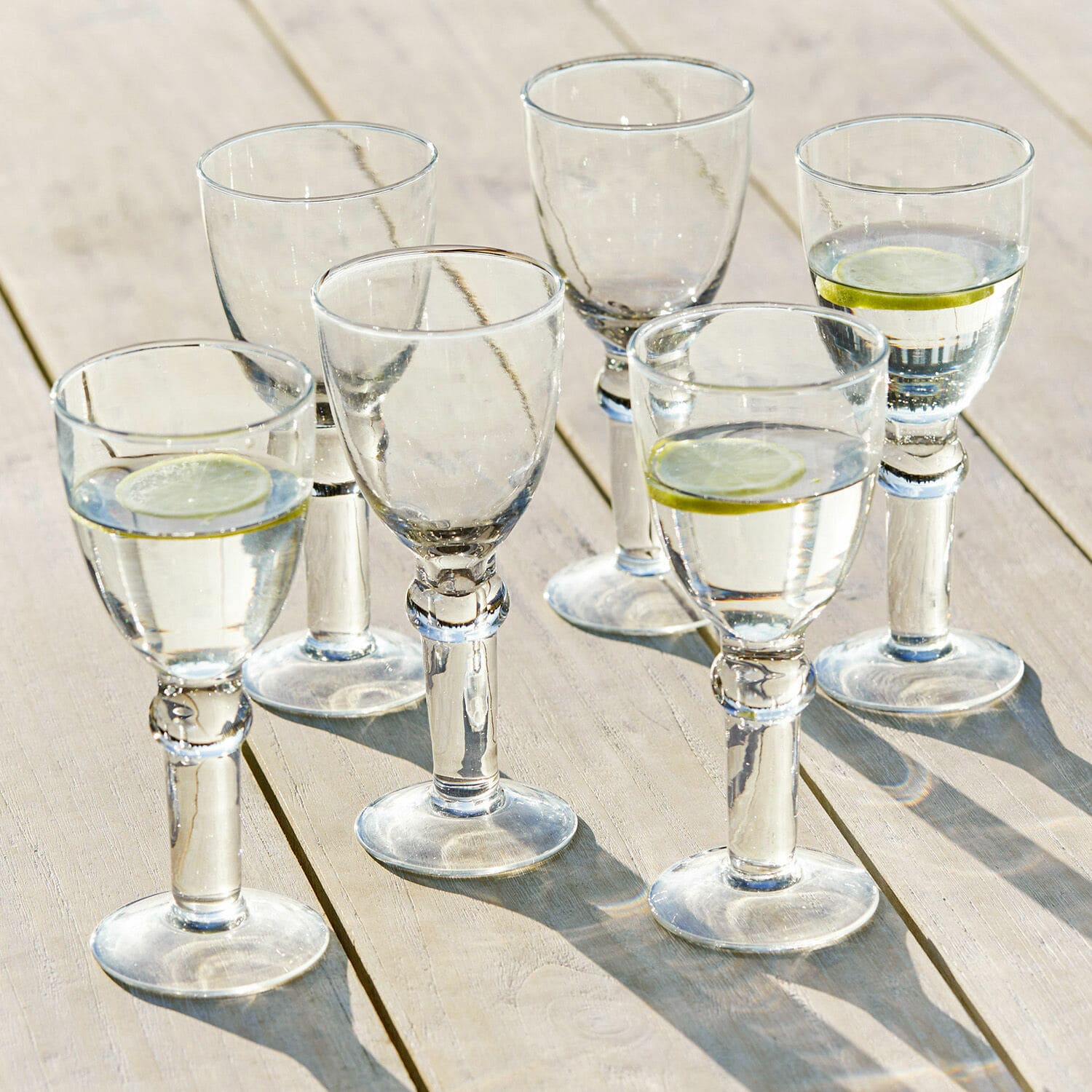 Lot de 6 verres à vin Devon