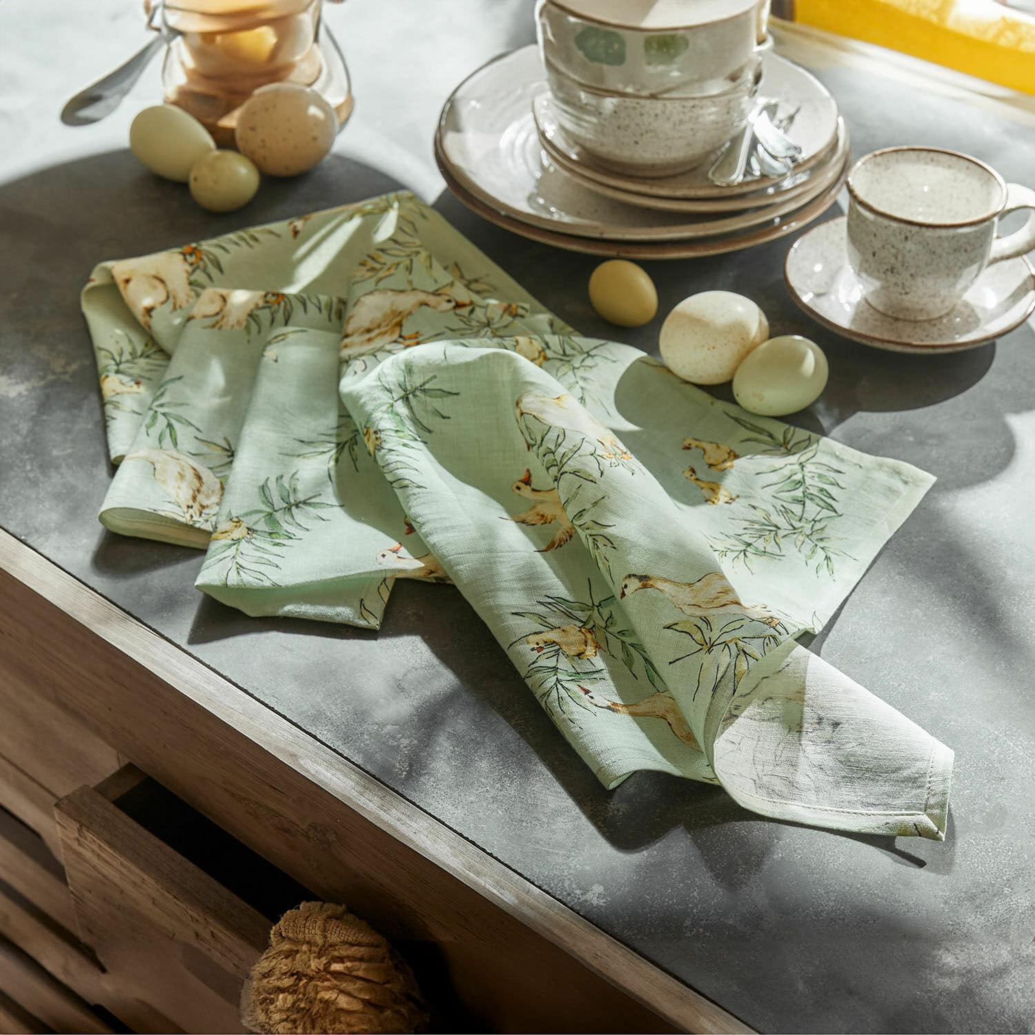 Lot de 4 serviettes de table Gubbio