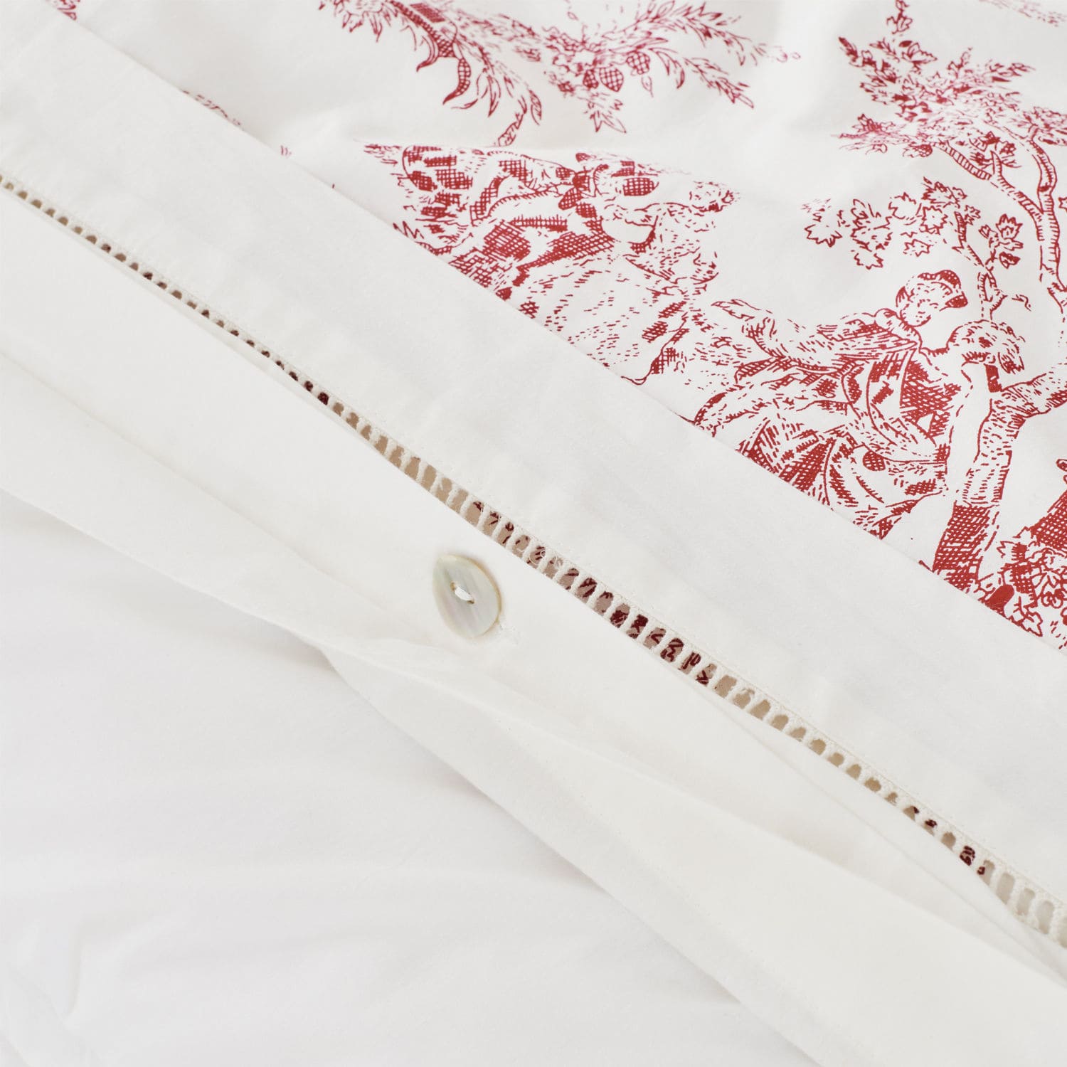 Parure de lit Toile rouge