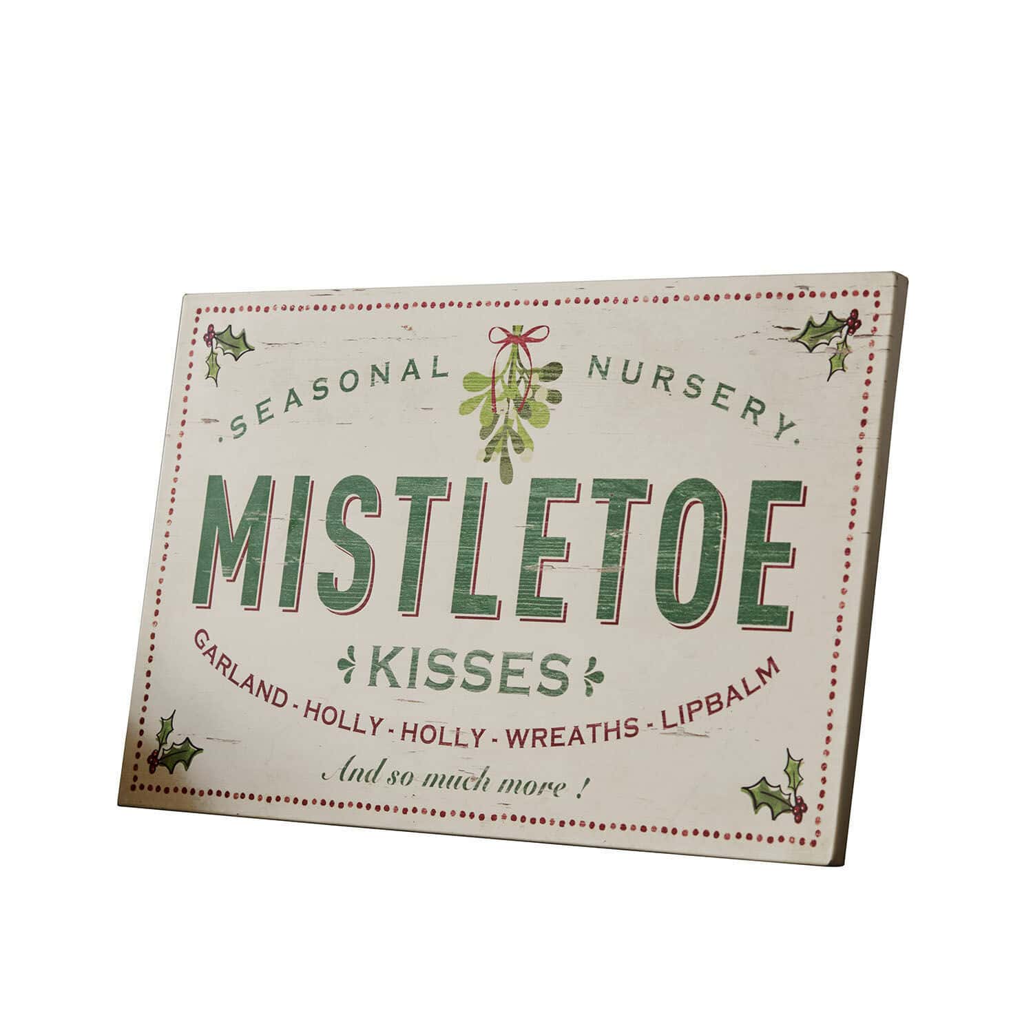 Plaque décorative Mistletoe