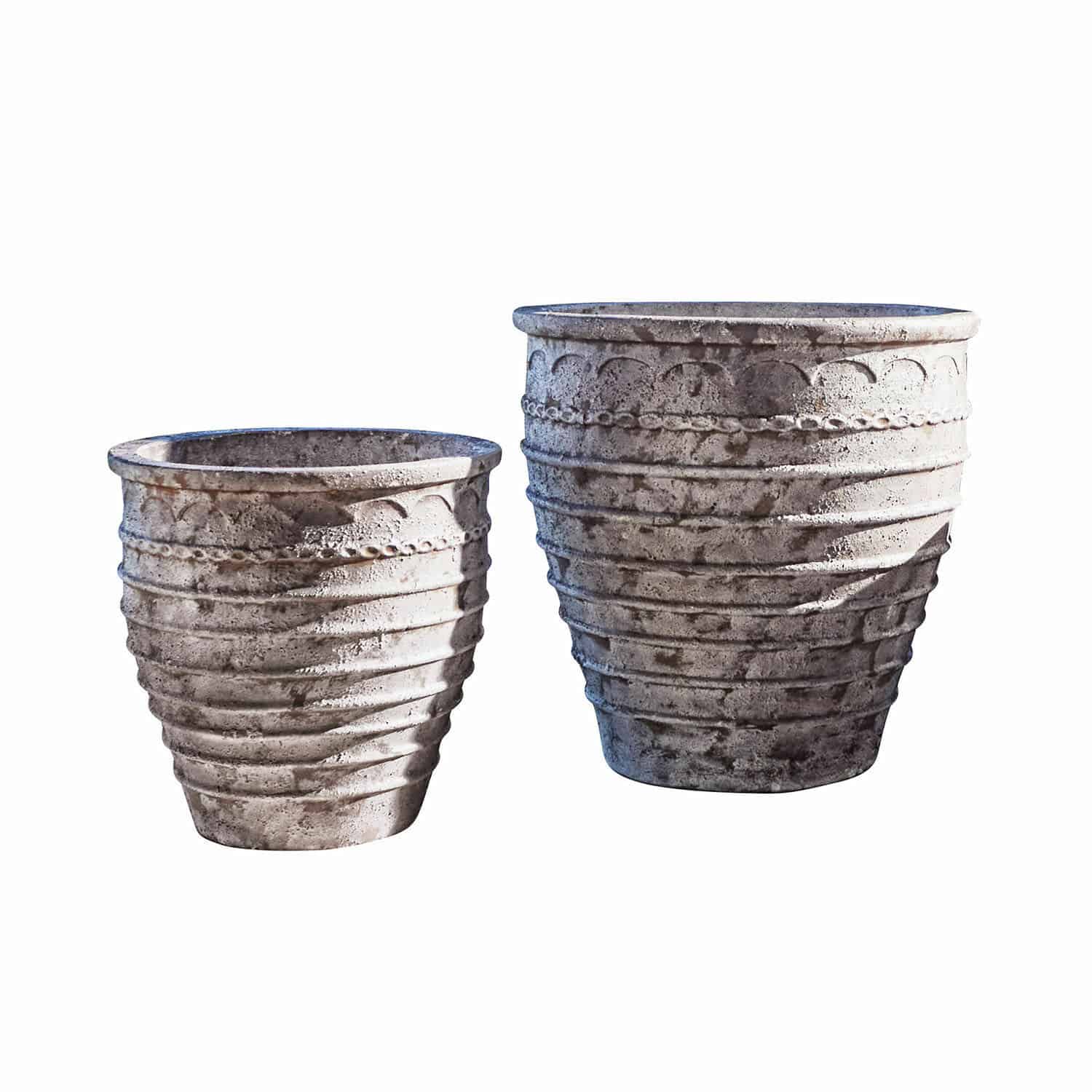 Lot de 2 cache-pots Ettrick