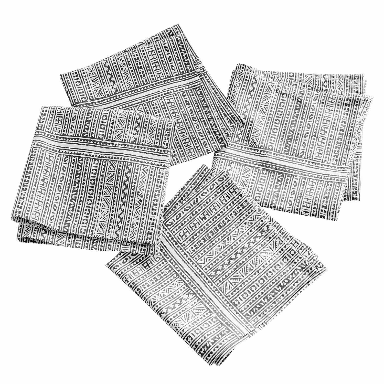 Lot de 4 serviettes de table Quentinelle